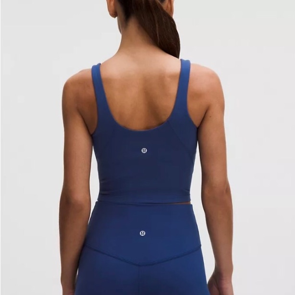 Lululemon Align Tank Top Size 6 Women Gym Yoga Shirt Blue. - Picture 2 of 9